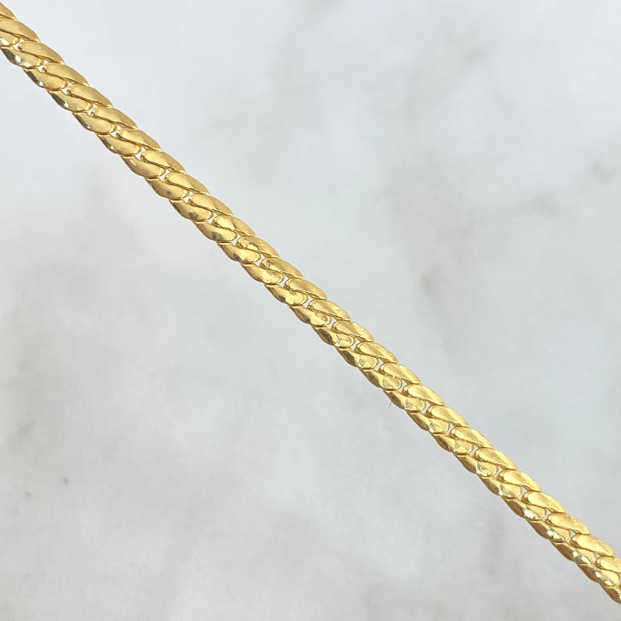 Cadena Serpiente 7.55gr / 60cm / 3mm Oro Amarillo +3 18K ©