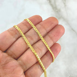 Cadena Serpiente 7.55gr / 60cm / 3mm Oro Amarillo +3 18K ©