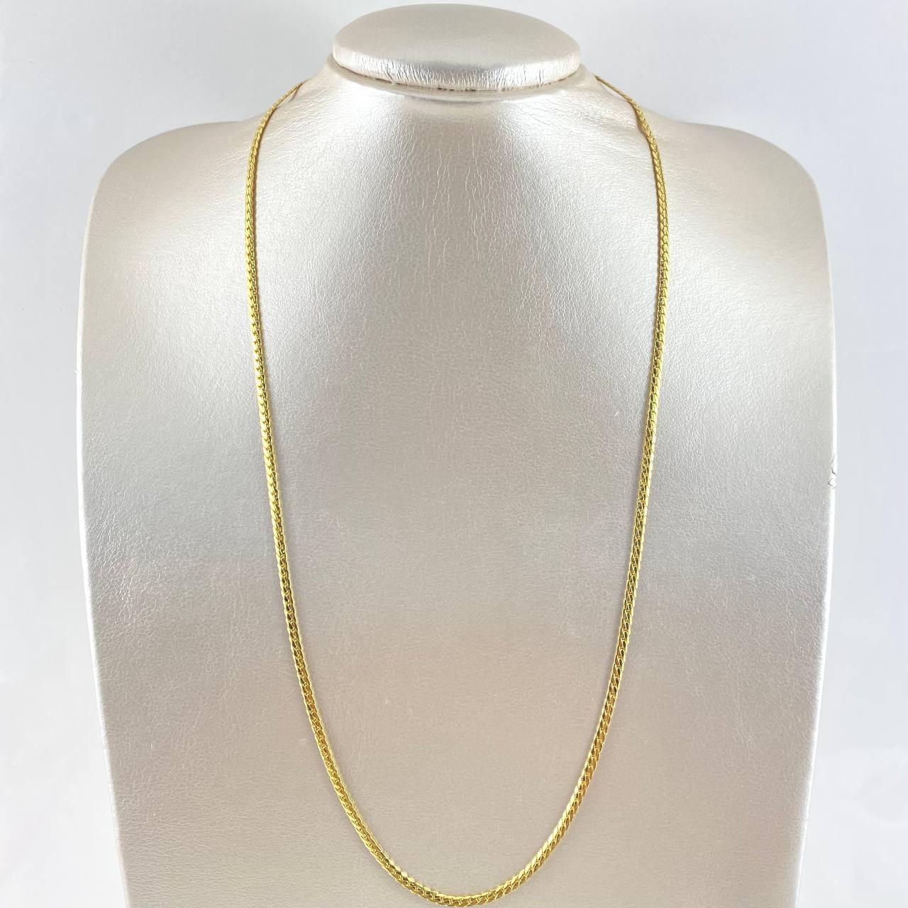 Cadena Serpiente 7.55gr / 60cm / 3mm Oro Amarillo +3 18K ©