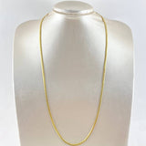 Cadena Serpiente 7.55gr / 60cm / 3mm Oro Amarillo +3 18K ©