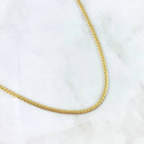 Cadena Serpiente 7.55gr / 60cm / 3mm Oro Amarillo +3 18K ©