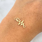 Herraje Electrocardiograma 0.45gr / 1.8cm / Oro Amarillo 18K