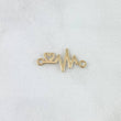 Herraje Electrocardiograma 0.45gr / 1.8cm / Oro Amarillo 18K