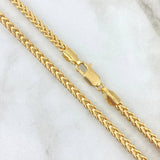 Cadena Franco 18.25gr / 60cm / 4mm Oro Amarillo +4 18K *