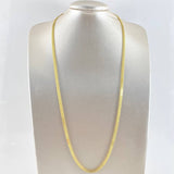 Cadena China 8.8gr / 70cm / 5mm Oro Amarillo +0 18K *