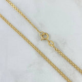 Cadena China 6.4gr / 70cm / 2mm Oro Amarillo +0 18K *