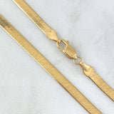 Cadena Espejo 6.8gr / 40cm / 3.7mm Oro Amarillo +3 18K