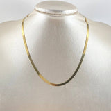 Cadena Espejo 6.8gr / 40cm / 3.7mm Oro Amarillo +3 18K