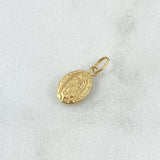 Dije Virgen Guadalupe 0.3gr / 1.6cm / Troquelado Oro Amarillo 18K