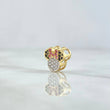 Herraje Silueta Ratona 1.2gr / 1cm / Circones Blancos - Negros - Fucsias Oro Amarillo 18K *