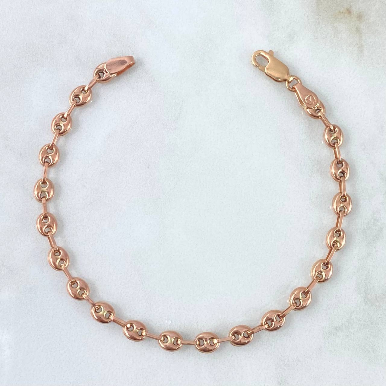 Pulso GC 3.7gr / 17cm / 4mm Liso Oro Rosa 18K
