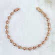 Pulso GC 3.7gr / 17cm / 4mm Liso Oro Rosa 18K