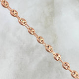 Pulso GC 3.7gr / 17cm / 4mm Liso Oro Rosa 18K