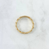 Anillo Cubano 3.75gr / T10 1/2 / Liso Oro Amarillo 18K