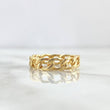 Anillo Cubano 3.3gr / T7 1/2 / Liso Oro Amarillo 18K