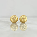 Topos Bola 10mm 1.75gr / Diamantados Oro Amarillo 18K