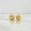 Topos Bola Diamantada 0.95gr / 8mm Oro Amarillo 18K