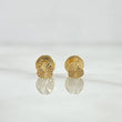 Topos Corazón Plano 0.45gr / 4mm Diamantados Oro Amarillo 18K ©