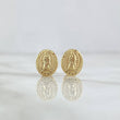 Topos Virgen Guadalupe 0.8gr / 1cm / Oro Amarillo 18K *