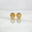 Topos Florecita 0.5gr / 3mm Oro Amarillo 18K *