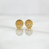Topos Florecita 0.5gr / 3mm Oro Amarillo 18K *