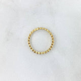 Anillo Esferas 1.25gr / T5 1/2 / Oro Amarillo 18K