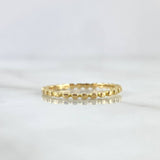 Anillo Esferas planas 1.45gr / T7 1/2 / Oro Amarillo 18K ©