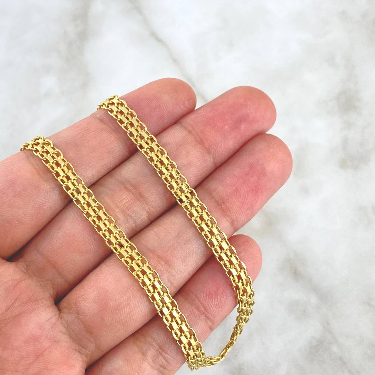Cadena China 10,35gr / 65cm / 5mm Oro Amarillo +0 18K ©