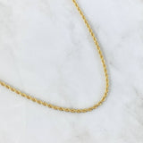 Cadena Lazo 5.2gr / 60cm / 2.7mm Oro Amarillo +3 18K *