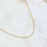 Cadena Lazo 1.1gr / 60cm / 1.2mm Oro Amarillo +3 ©