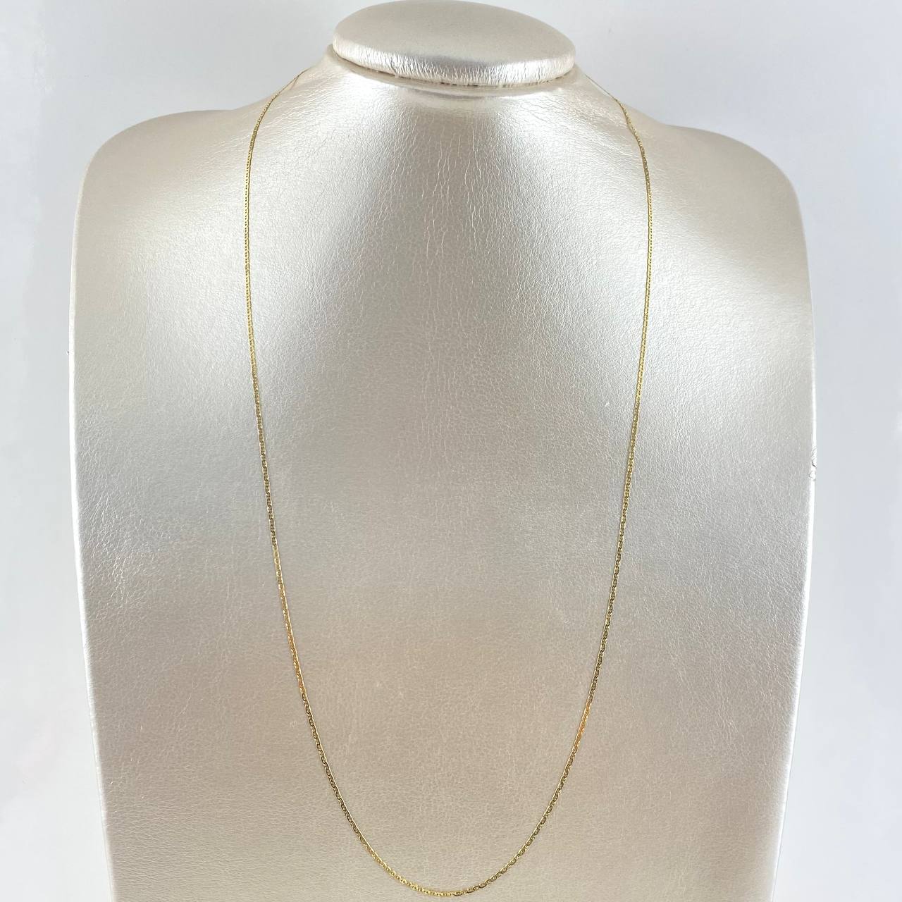 Cadena Escalera 1.75gr / 60cm / 1.2mm Oro Amarillo +3 18K