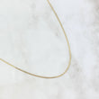 Cadena Escalera 1.8gr / 60cm / 1.2mm Oro Amarillo +3 18K