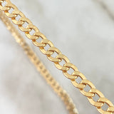 Cadena Cubana 10.3gr / 60cm / Oro Amarillo +1 18K *