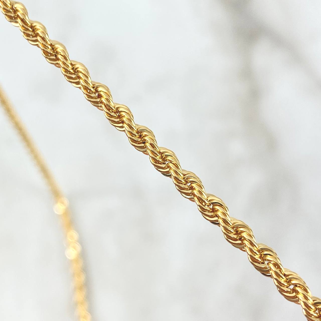 Cadena Lazo 5.45gr / 60cm / 2.7mm Oro Amarillo +3 18K *