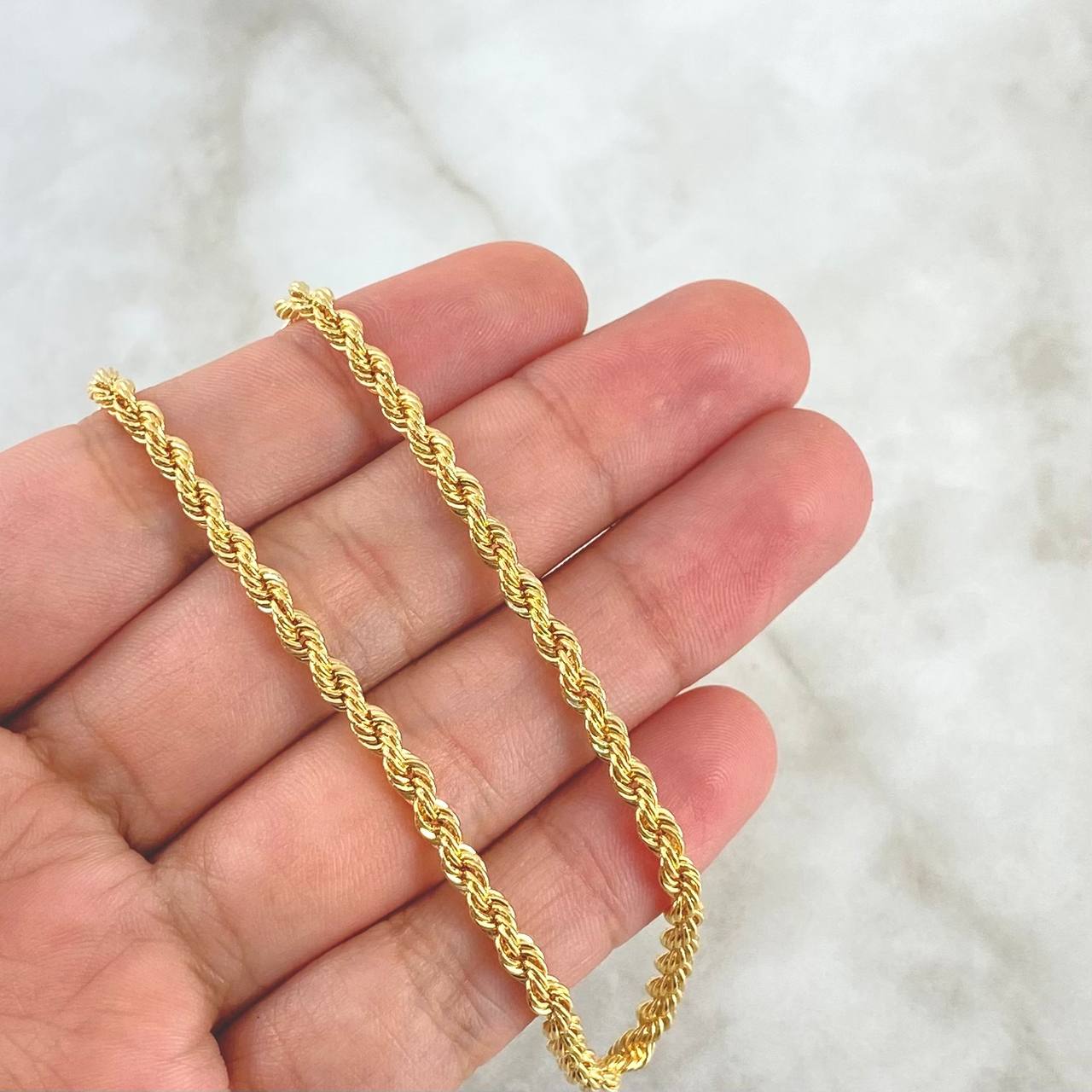 Cadena Lazo 8.35gr / 60cm / 3.2mm Oro Amarillo +3 18K ©