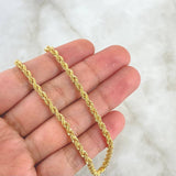Cadena Lazo 8.35gr / 60cm / 3.2mm Oro Amarillo +3 18K ©