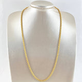 Cadena Lazo 5.45gr / 60cm / 2.7mm Oro Amarillo +3 18K *