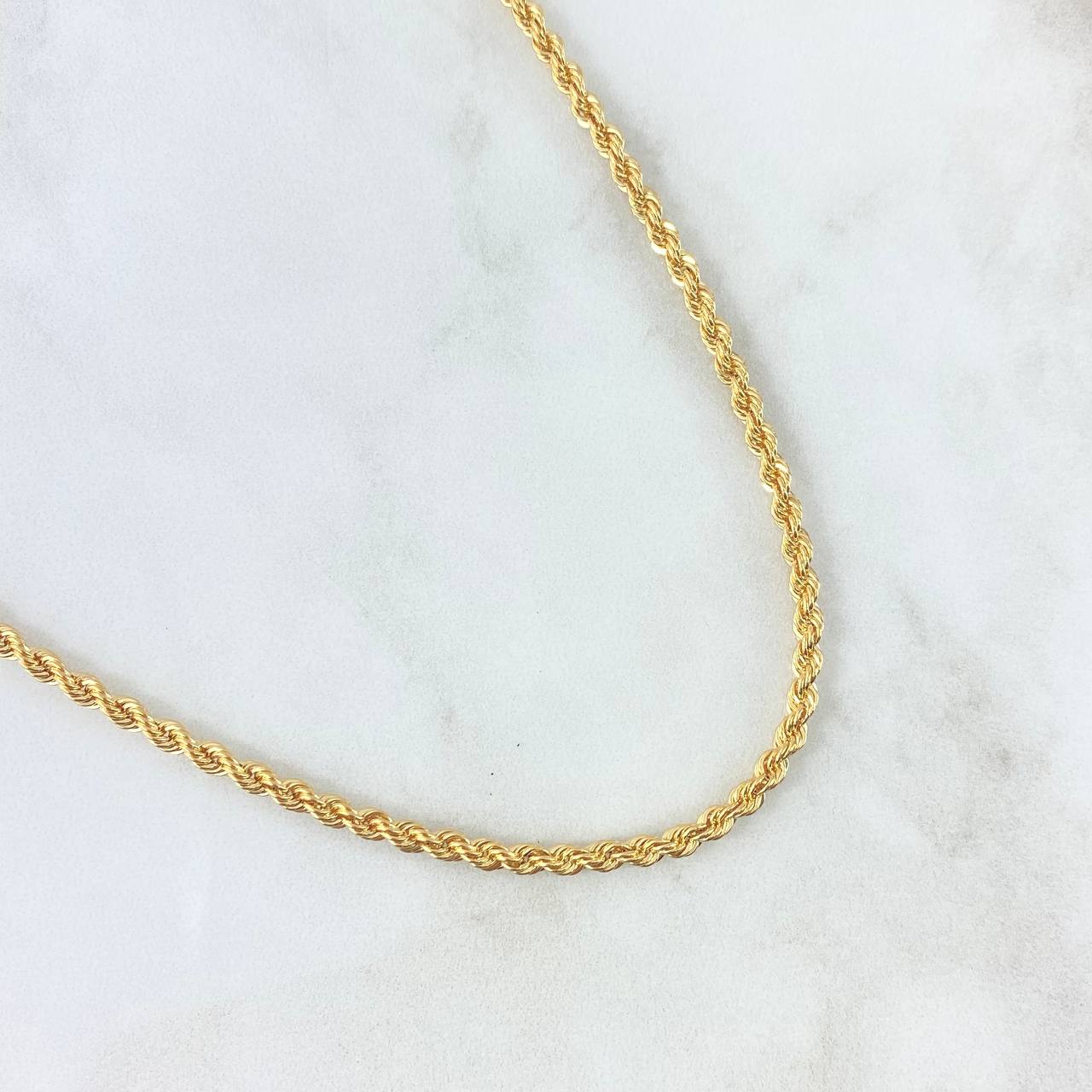 Cadena Lazo 8.35gr / 60cm / 3.2mm Oro Amarillo +3 18K ©