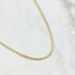 Cadena Panzer 19.7gr / 60cm / 4mm Oro Amarillo +1 18K ©