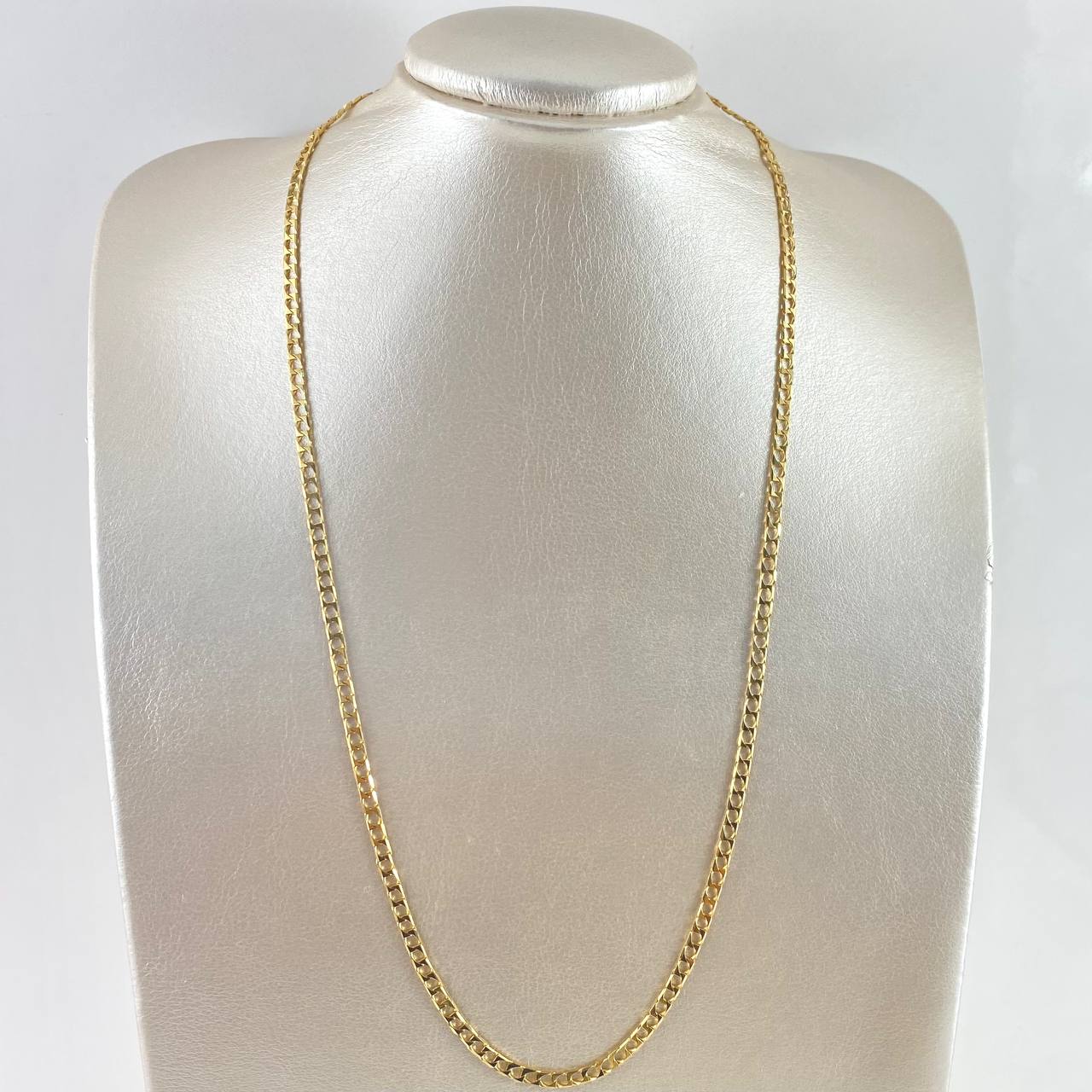 Cadena Panzer 19.7gr / 60cm / 4mm Oro Amarillo +1 18K ©