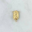 Herraje Crucero Virgen Guadalupe 0.7gr / 1.9cm / Silueta - Mate - Lisa - Troquelada Oro Amarillo 18K