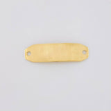 Herraje Placa Octagonal 0.55g / 2.2cm Oro Amarillo 18K
