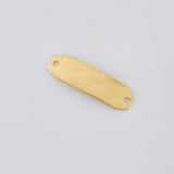 Herraje Placa Octagonal 0.55g / 2.2cm Oro Amarillo 18K