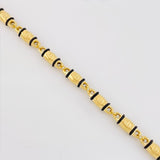 Cadena Rustica Tornillo 13.8g / 65cm / 4.3mm Oro Amarillo 18K
