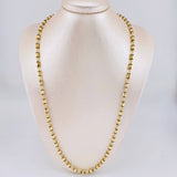 Cadena Rustica Tornillo 13.8g / 65cm / 4.3mm Oro Amarillo 18K