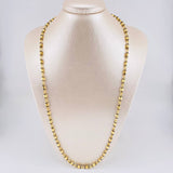 Cadena Rustica Tornillo 13.8g / 65cm / 4.4mm Oro Amarillo 18K