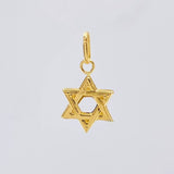 Dije Estrella De David 0.4 g / 1.8 cm Oro Amarillo 18K