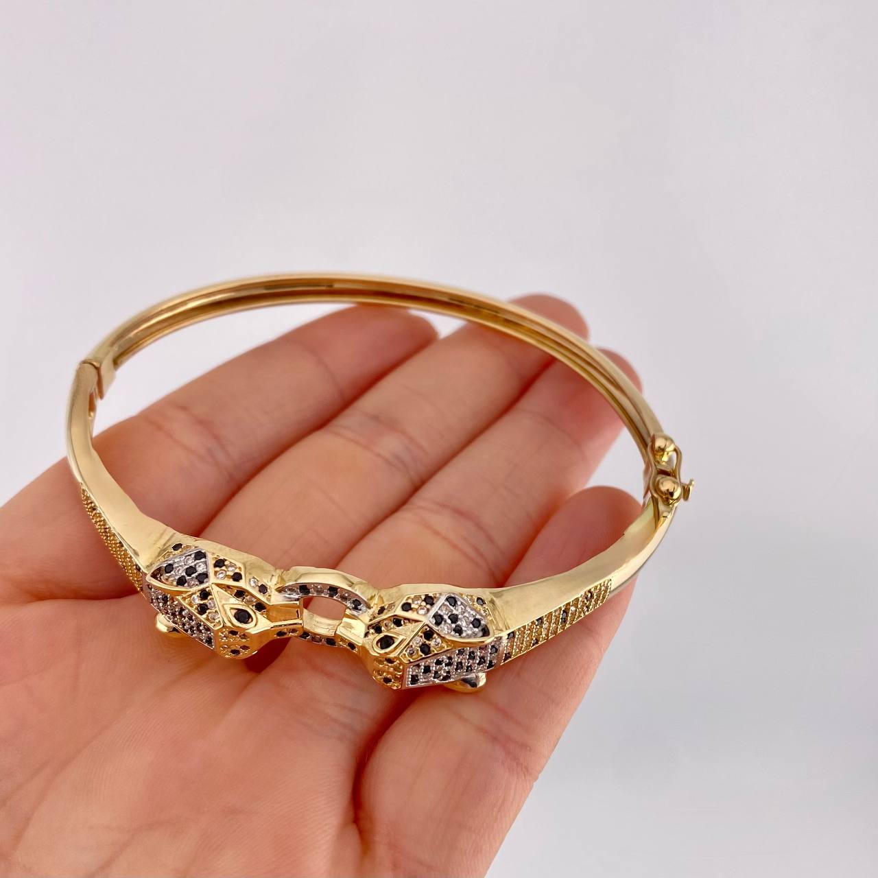 Pulso Pantera 20g / 20.7cm / 4.8mm Oro Amarillo 18K