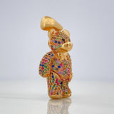 Dije Oso Articulado 10.55 g / 3.8 cm Oro Amarillo 18K