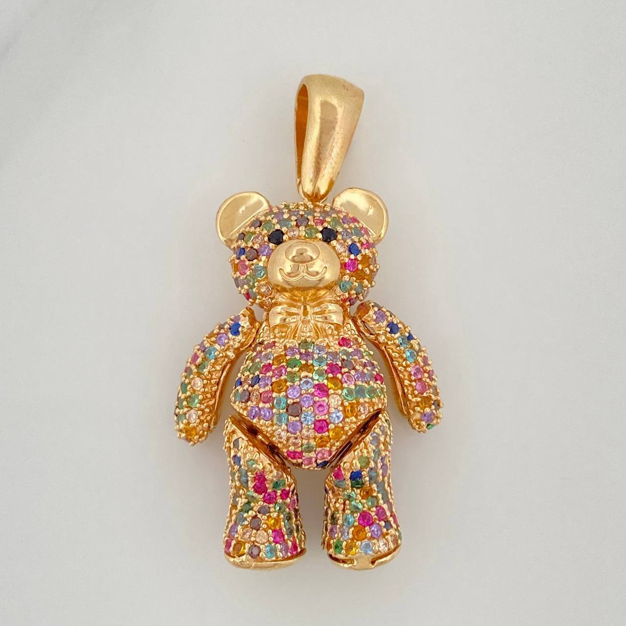 Dije Oso Articulado 10.55 g / 3.8 cm Oro Amarillo 18K